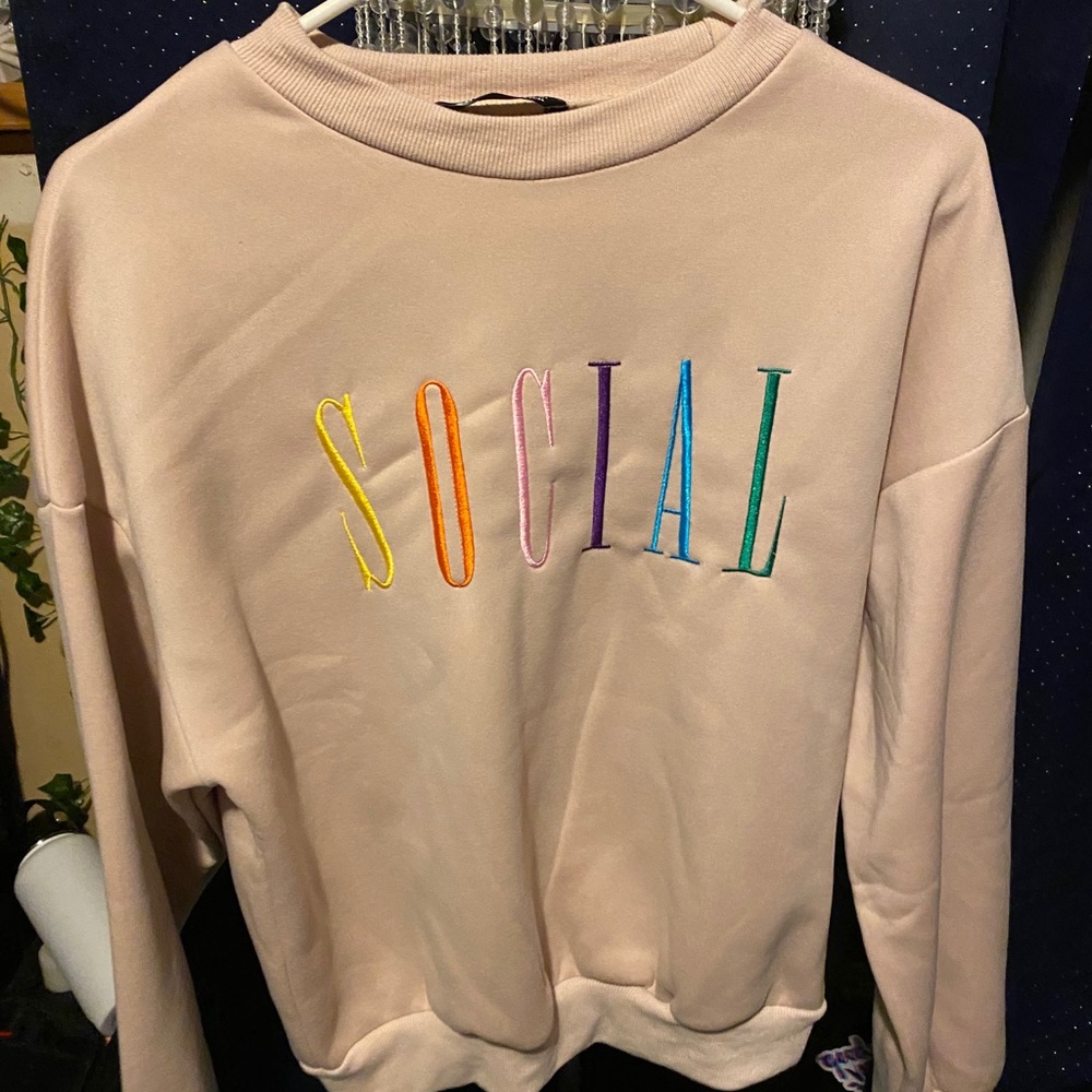 Tan Social Crewneck
